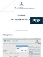 E-Tutorial - PAO Registration and Login