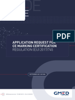 GMED Guide-Application Request CE Marking Certification MDR