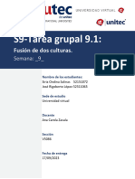 PDFS9 - Tarea Grupal 9.1 Funsión de 2 Culturas Comportamiento Humano Org.
