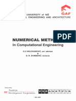 Numerical Methods in Computational Engineering