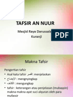 Pengantar Tafsir Annur