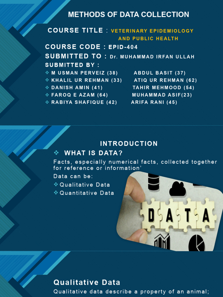 METHODS of DATA COLLECTION | PDF | Questionnaire | Survey Methodology