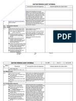 Daftar Periksa Audit Internal ISO 13485