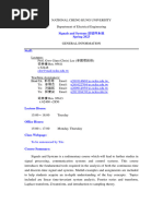 Signals - Systems Syllabus Spring 2023