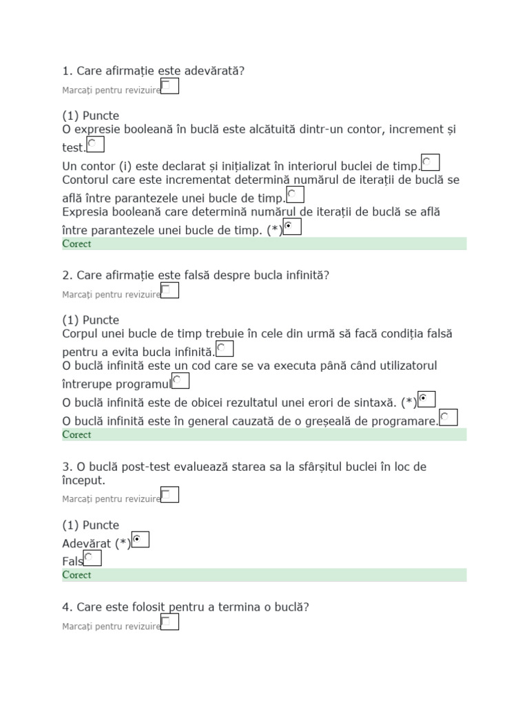 Testați Examenul Final JFo Java Foundations | PDF
