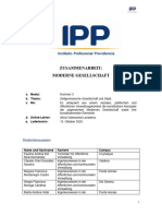 Gruppenarbeit M3 Moderne Gesellschaft (Vollständig)