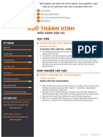 CV NGÔ THÀNH VINH - ĐIỀU HÀNH VẬN TẢI FINAL