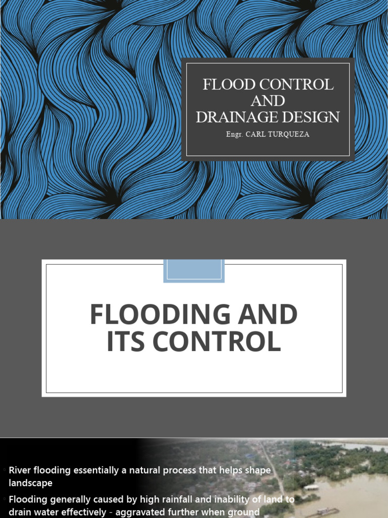 Flood Control Engineering Strategies | PDF | Flood | River