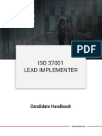 Pecb Candidate Handbook Iso 37001 Lead Implementer MC
