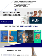 Clase 2 - Generalidades Articulaciones