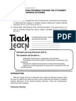 Lesson 2 Determining The Progress Towards The Attainment of LO 2