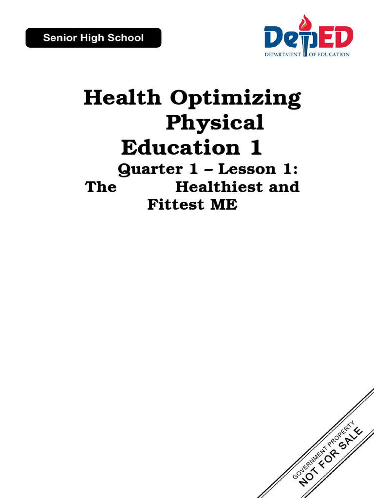 HOPE1 q1 Mod1 TheHealthiestandFittest | PDF | Physical Fitness | Behavior