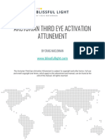 Arcturian Third Eye Activation Attunement Manual