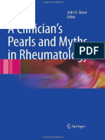 A Clinician's Pearls and Myths in Rheumatology - John Stone, 1E