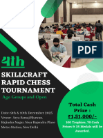 4th Skillcraft Rapid Chess Tournament