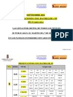 Presentaciones e Inicio de Clases Eso Bach FP 2021 2022