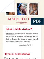 MALNUTRITION