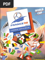 LE MAGAZINE OFFICIEL France 98 // Coupe Du Monde De Football EUR 15,00 - FR