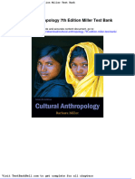 Cultural Anthropology 7th Edition Miller Test Bank Download