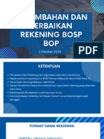 Penambahan Dan Perbaikan Rekening BOSP - BOP-20231008