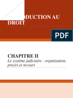 Cours Droit - Chapitre 2 - Le Système Judiciaire Organisation, Procès Et Recours (New PDF) - 1