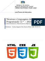 Técnicas e Linguagens de Programação 12 - 2022/2023