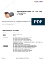 Batterie Defibrillateur Aed Plus Zoll Piles Lithium