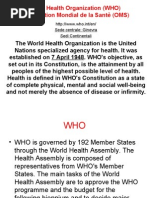 WHO Organizational Structure Overview | PDF | World Health Organization ...