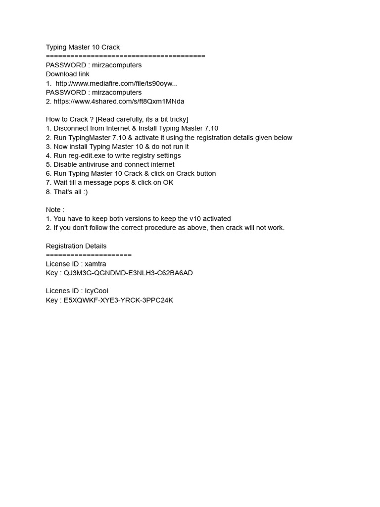 Typing master 10 crack pdf