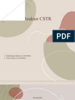 Reaktor CSTR