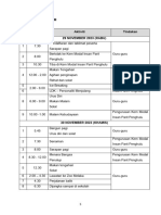 Tentatif Program Melaka