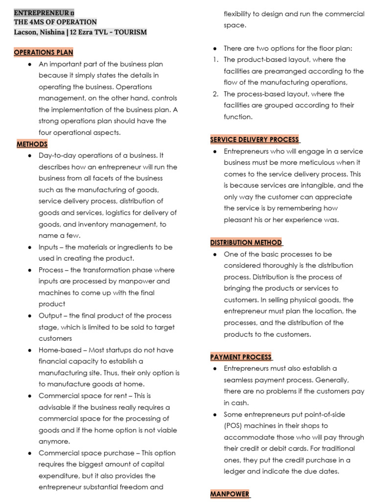 The 4ms of operation download free pdf warehouse supply chain