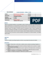 Plano de Ensino Psicologia Hospitalar 2-2023