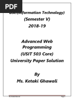 AWP ATKT Solution Set April 2019 Ketaki Ghawali