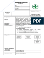 Sop Pembinaan Kesehatan Olahraga