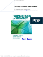 Foundations of Strategy 2nd Edition Grant Test Bank Download