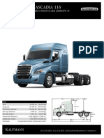 Tracto New Ca116 6X4 59K DD13 450 DT12 Seg Comb Epa 10