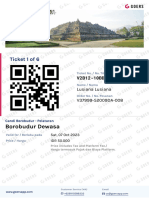 (Venue Ticket) Borobudur Dewasa - Candi Borobudur - Pelataran - V37999-52009DA-008