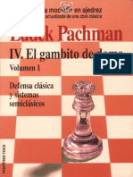 Pdfcoffee.com El Gambito de Dama 1 Ludek Pachman PDF Free