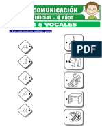 Las 5 Vocales para Ninos de Cuatro Anos