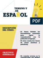 Intensivo y Esencial de Español 2023