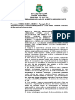 Estado Do Ceará Poder Judiciário Tribunal de Justiça Gabinete Desembargador Carlos Alberto Mendes Forte