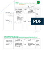 Reentry Plan