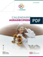 Calendario Agradecimiento