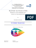Rapport de Stage D'été: Tunisie Telecom