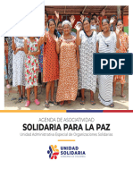Agenda Asociatividad Solidaria para La Paz