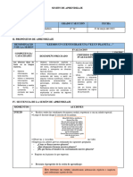 Sesion de Aprendizaje 1 - Comunicacion