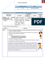 Sesion de Aprendizaje 1 - P Social