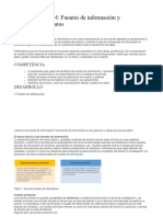 Fuentes de Información y Presentación de Datos