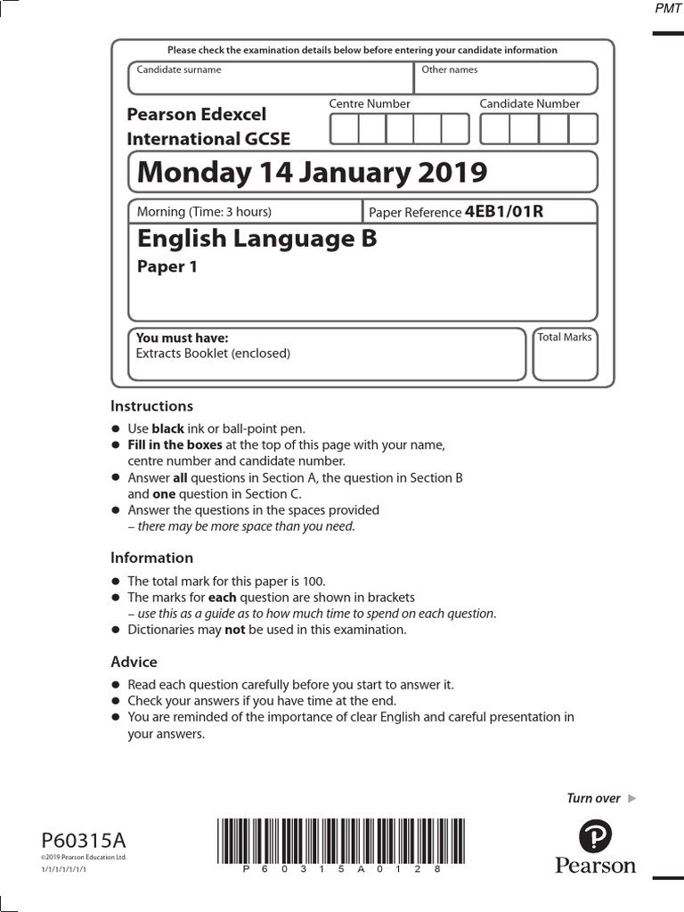 January r 2019 qp paper 1 edexcel b english language igcse pdf